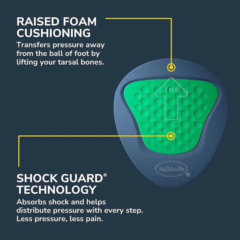 Dr.Scholl's Ball Of Foot Metatarsal Pain Relief Pad 1Pair