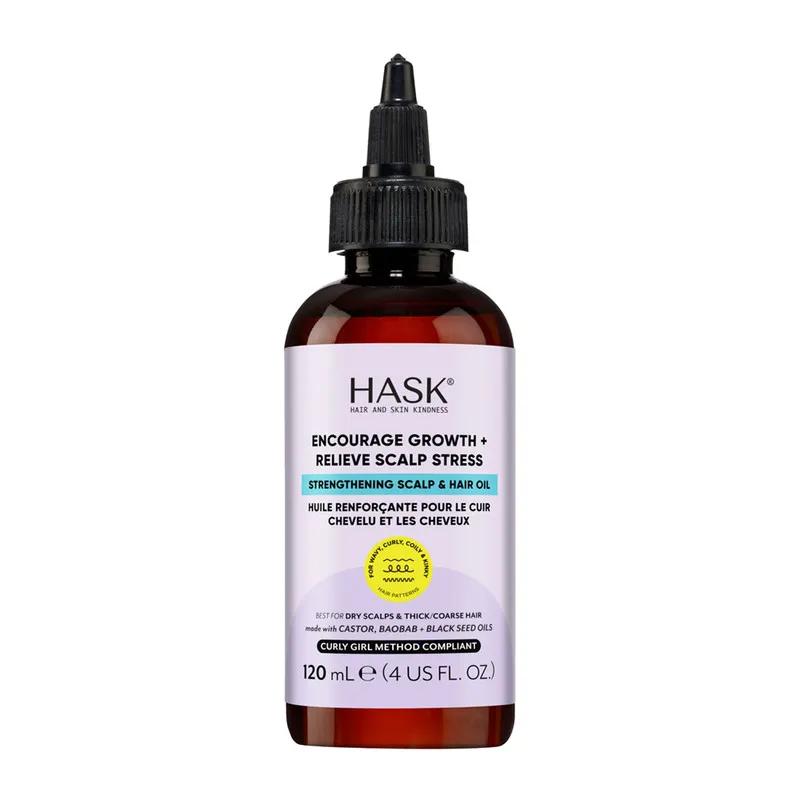 Hask Texture Solutions Hair Strengthening Scalp & Hair Oil 120ml