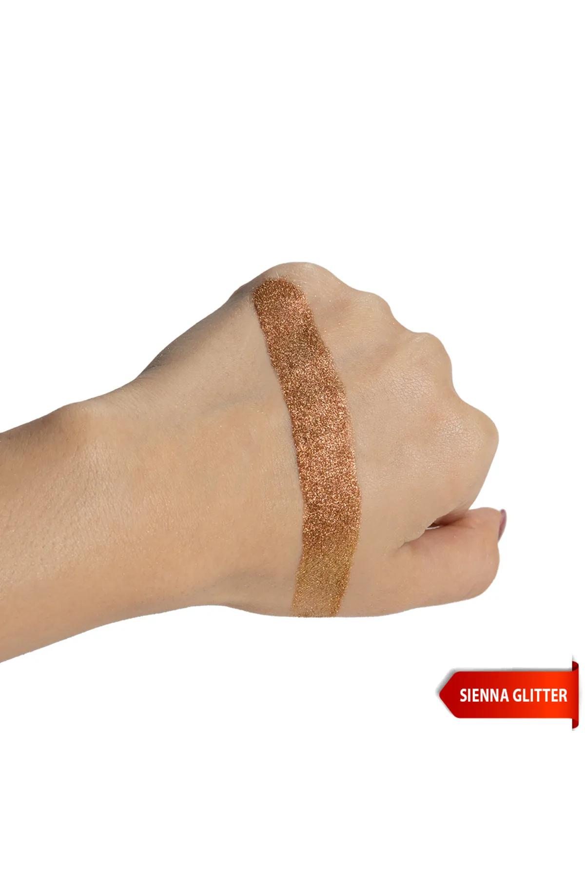 Character Chromatic Sparkling Eyeshadow Powder-Sienna Glitter