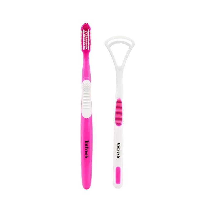 Enfresh Tongue cleaner w/Toothbrush