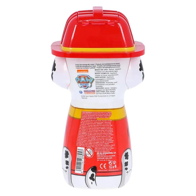 Air-Val Paw Patrol Marshall 2D Figure Shower Gel & Shampoo 2 in 1 400ml