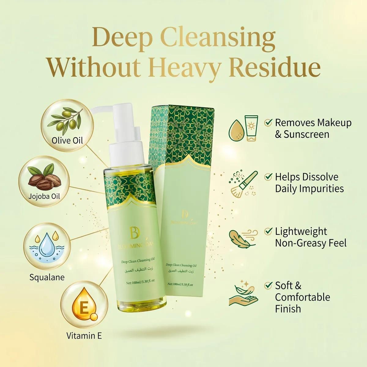 Blooming Day Deep Clean Cleansing Oil 100ml