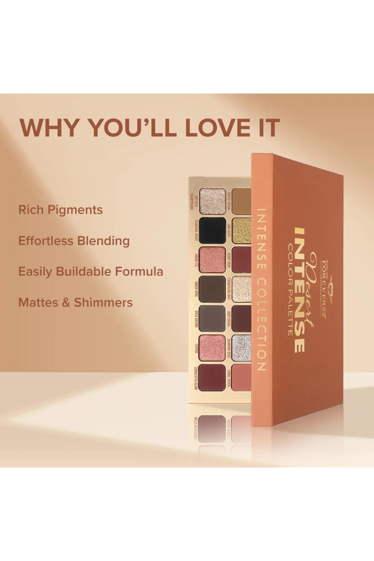 Forever52 28 Color Intense Eyeshadow Palette-Desert - ICP004