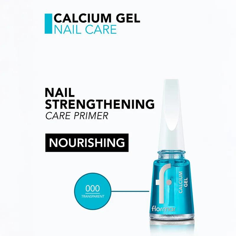 Flormar Nail Care 01 NP Base Coat - Calcium Gel