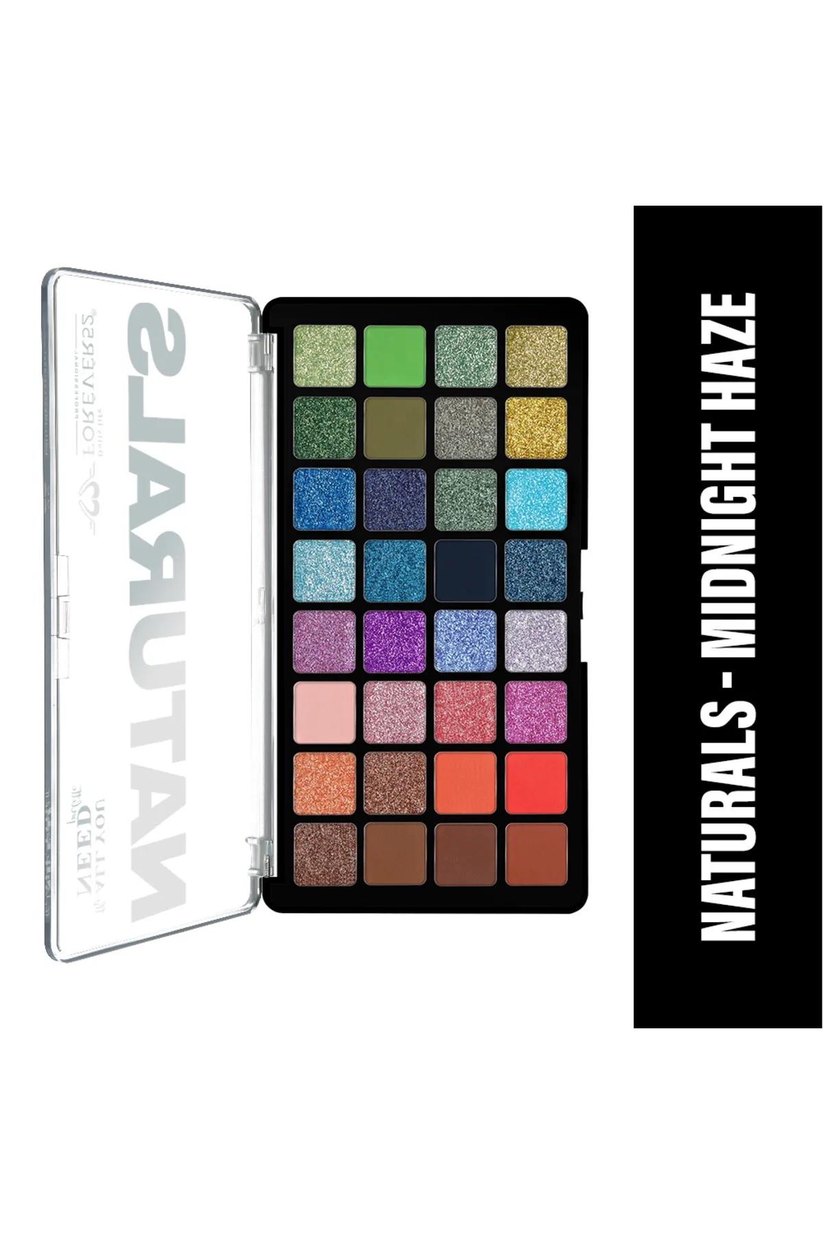 Forever52 Naturals 32 Color Eyeshadow Palette-Midnight Haze - NTR003