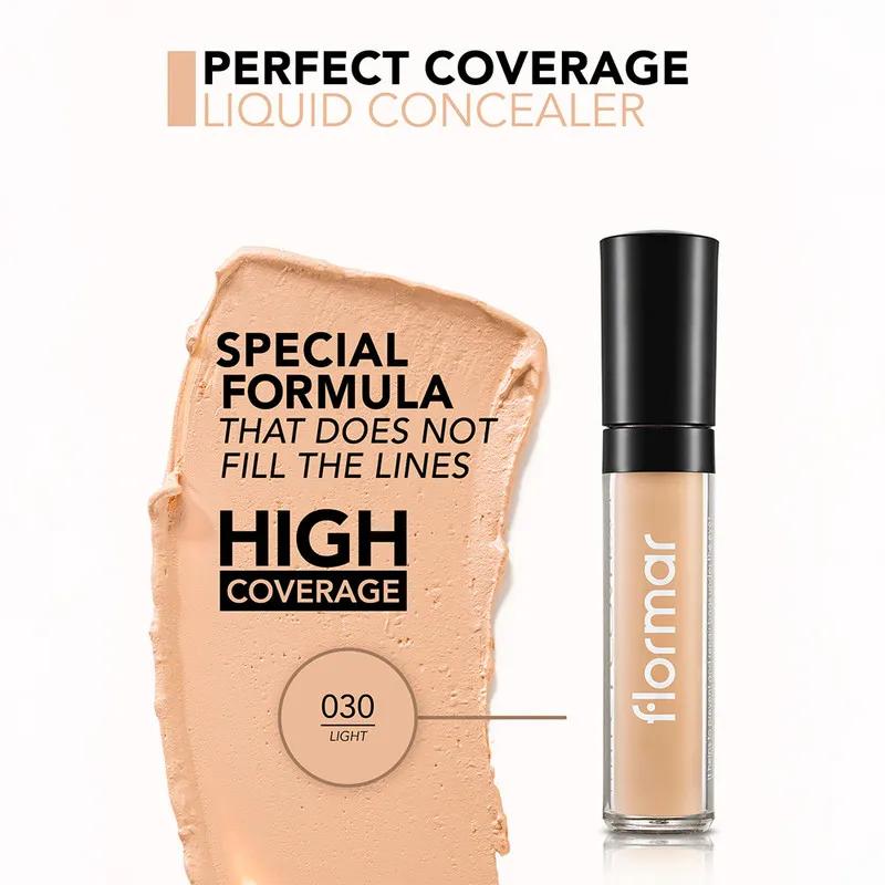 Flormar Perfect Coverage Liquid Concealer - 30 Light