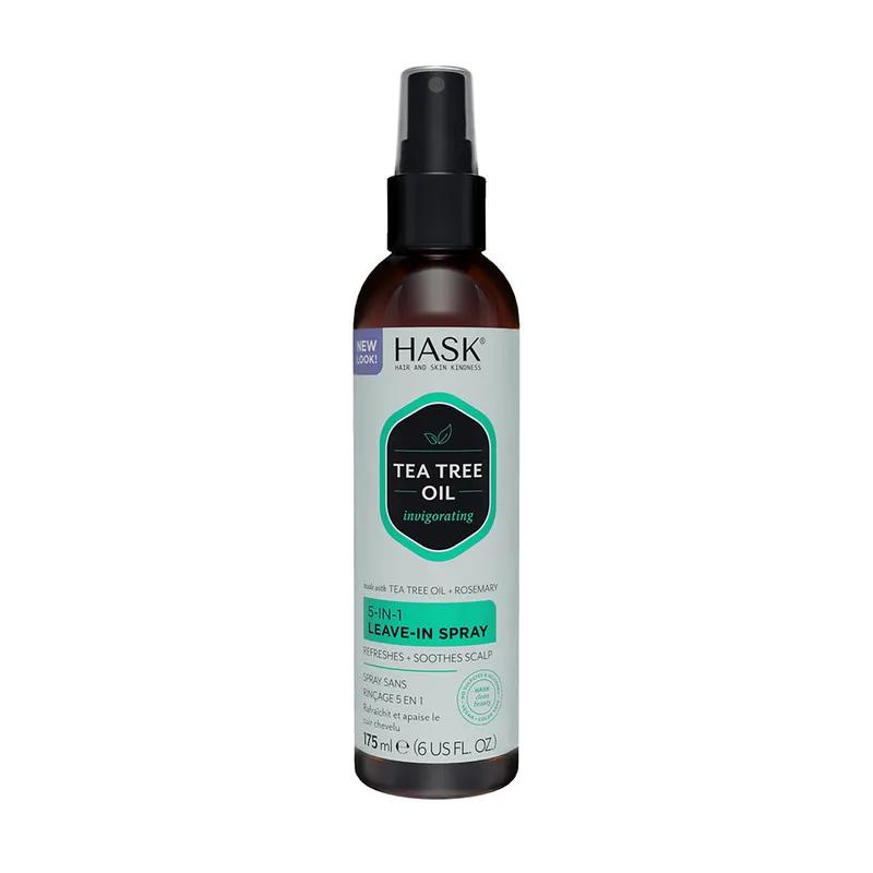 Hask Tea Tree Oil & Rosemary 5 in 1 Leave-In Spray 175ml