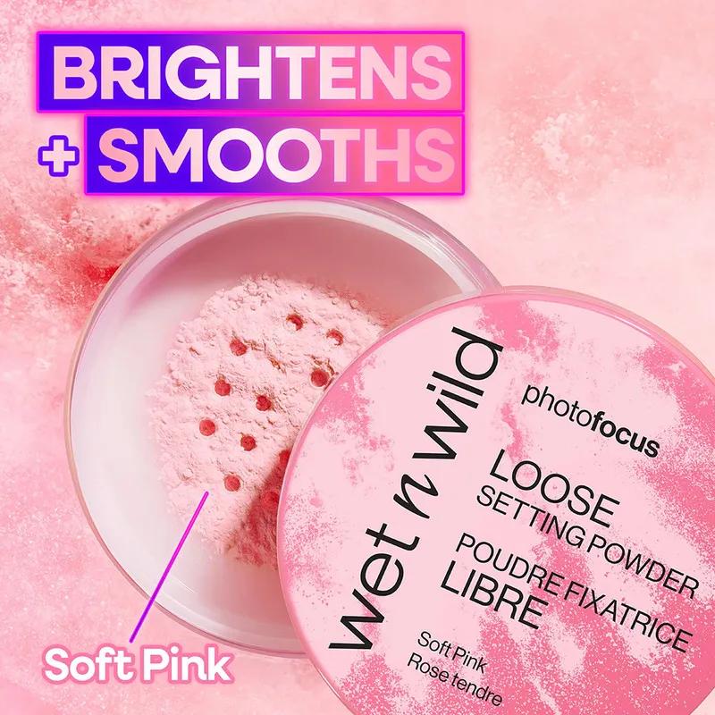 WnW Photo Focus Loose Setting Powder - Soft Pink