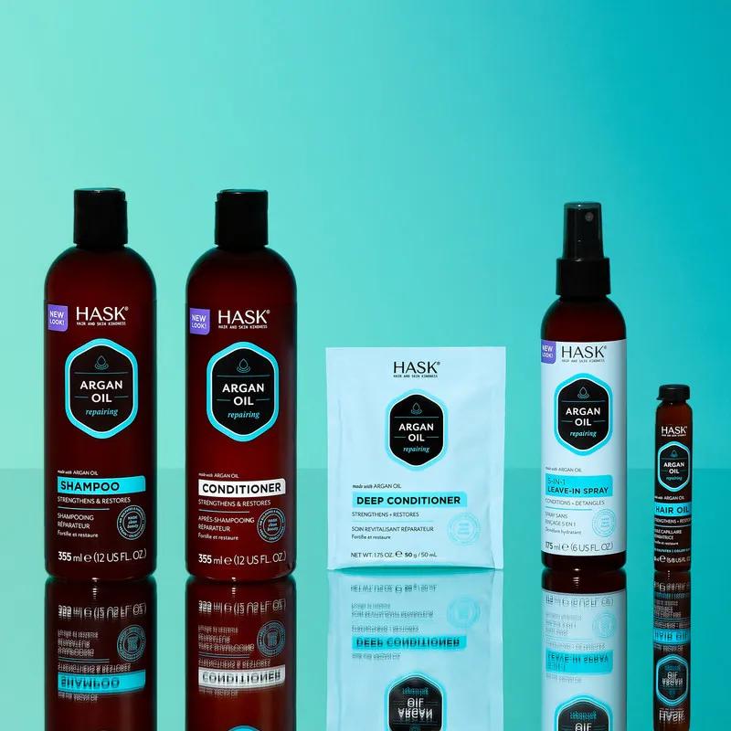 Hask Argan Oil Intense Deep Conditioning Hair Treatment 50g