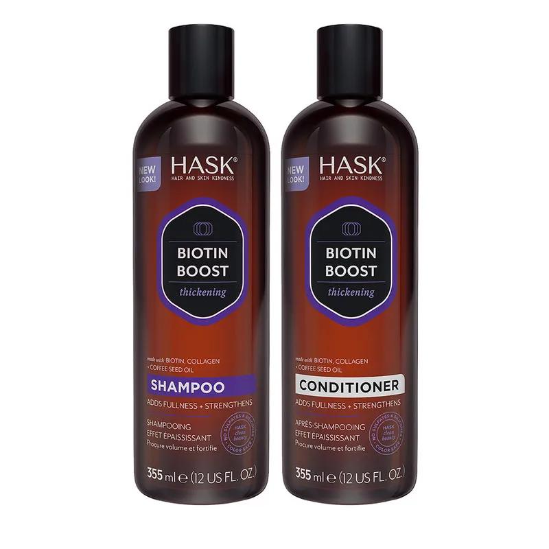 Hask Biotin Boost Thickening Shampoo 355 ml + Conditioner 355 ml