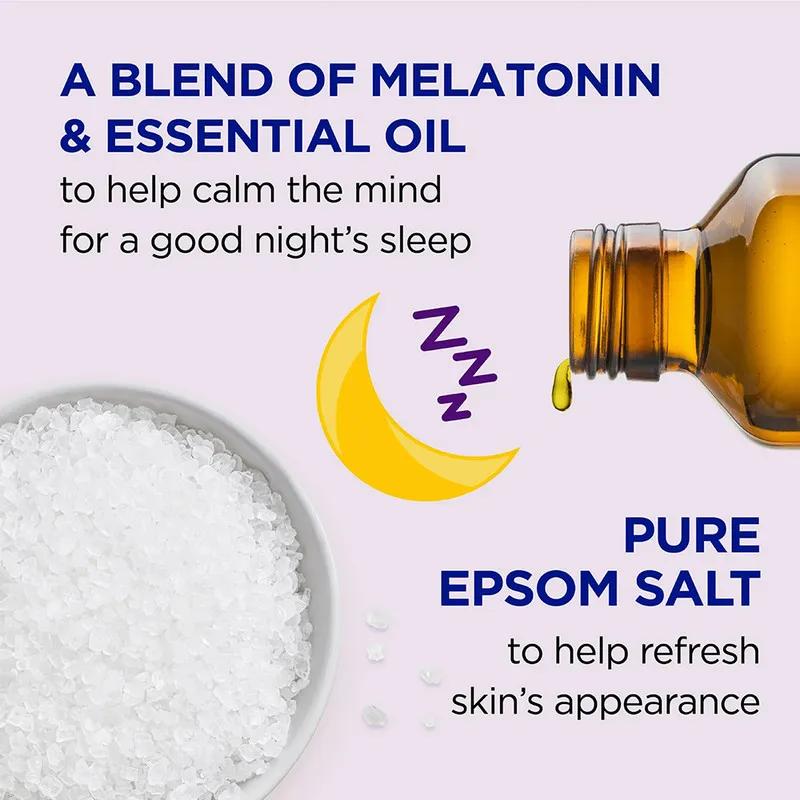 Dr Teal's Kids Gentle Epsom Bath Sleep Soak with Melatonin & Essential Oil 909Gm