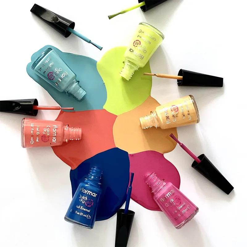 Flormar NP Quick Dry Nail Enamel - 54 Always Pink