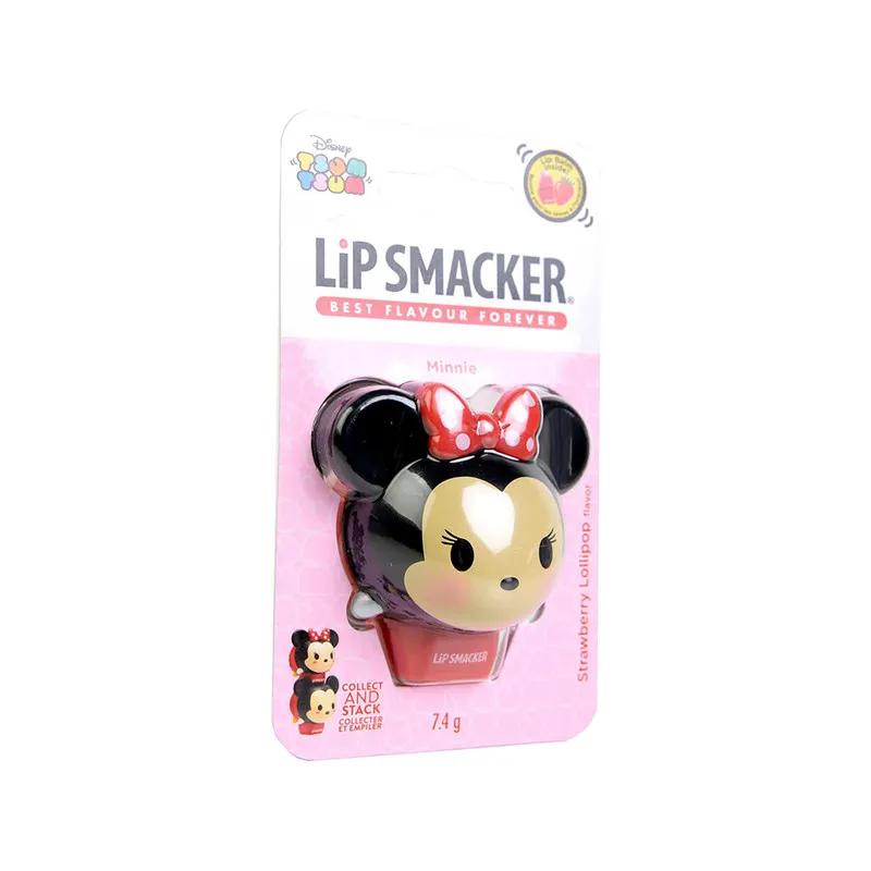 Lip Smacker Disney Tsum Tsum- Minnie- Strawberry Lollipop Flavor 7.4g