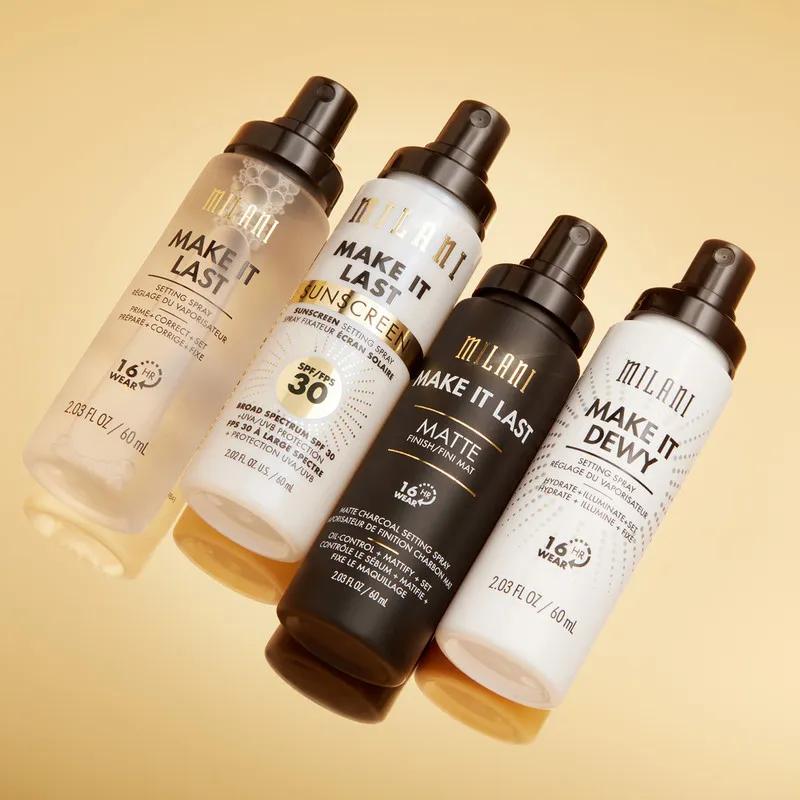 Milani Make It Last Setting Spray Charcoal -05 Matte Finish