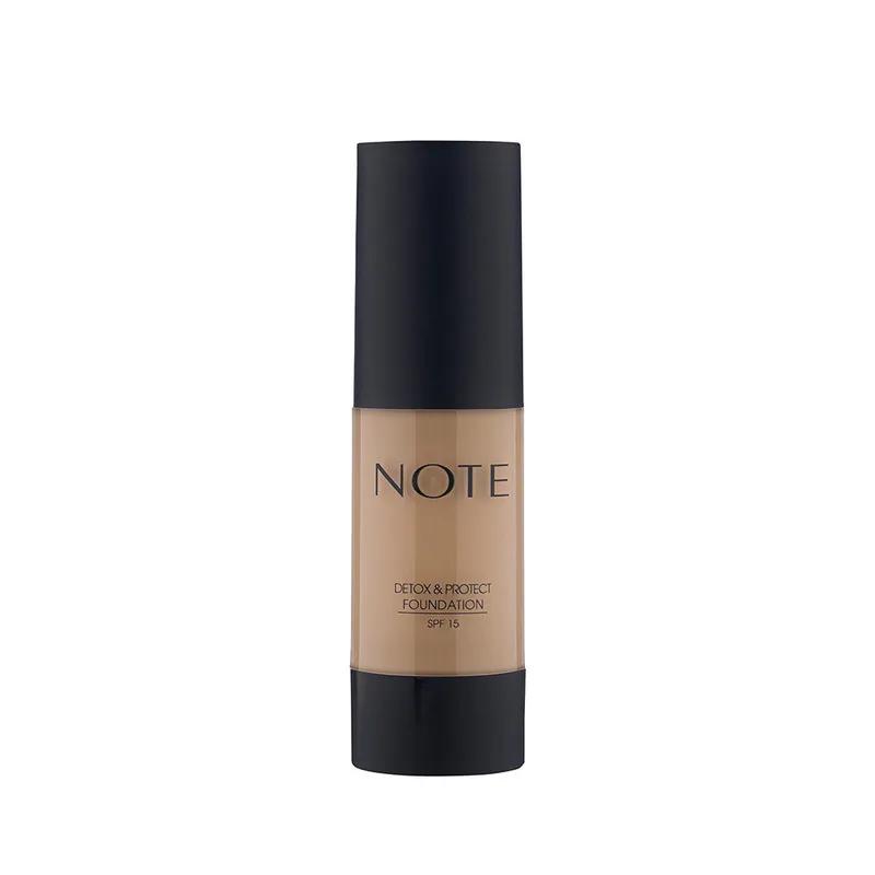 Note Detox And Protect Foundation 05 Pump - Honey Beige