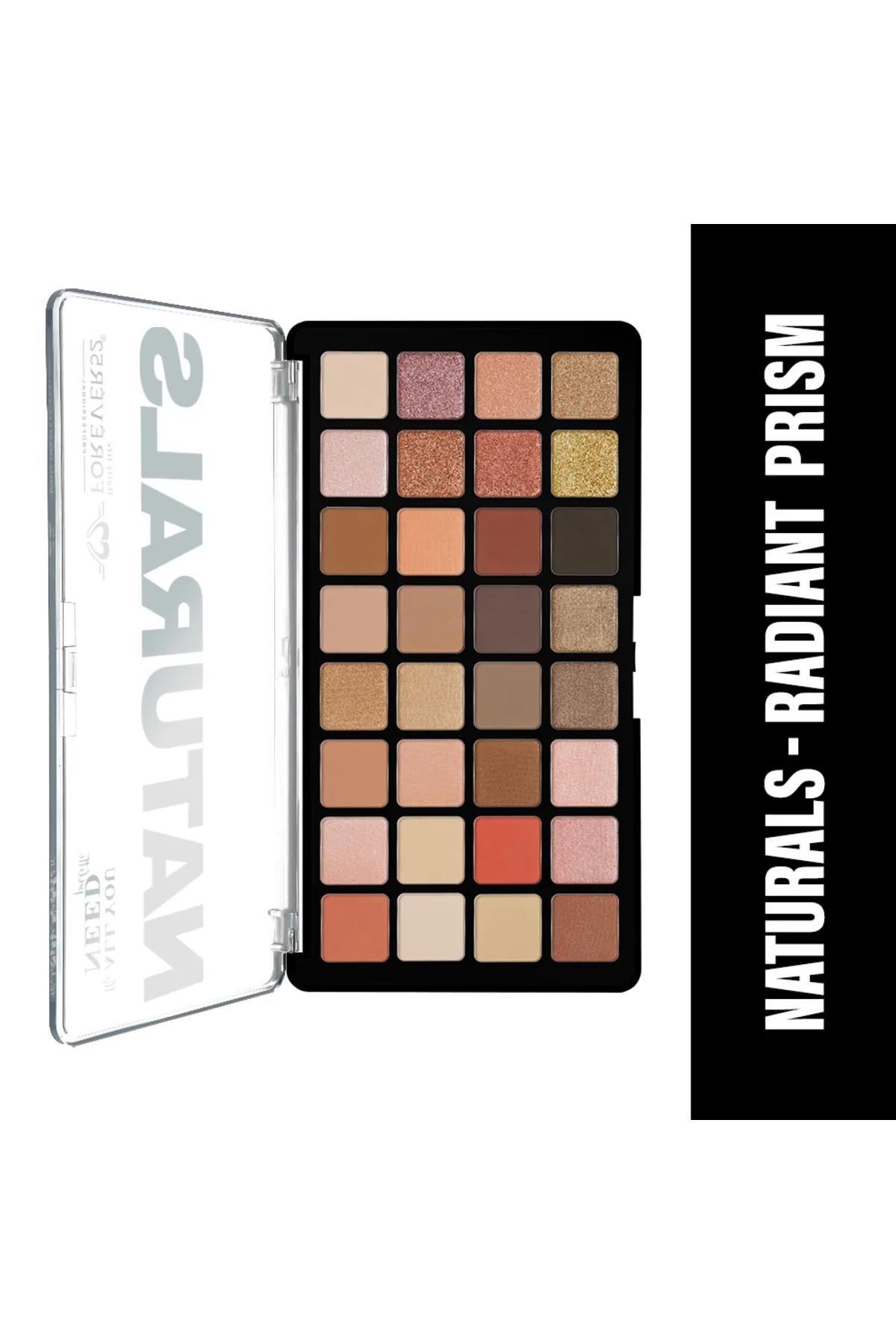 Forever52 Naturals 32 Color Eyeshadow Palette-Radiant Prism - NTR005