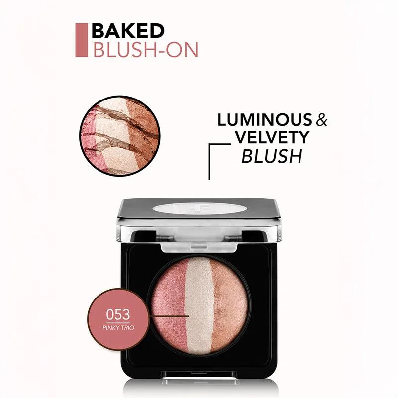 Flormar NP Baked Blush On - 053 Pinky Trio