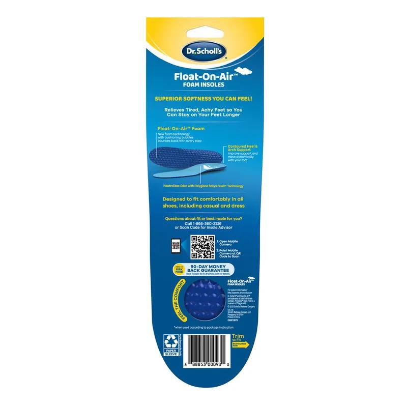 Dr.Scholl's Float-On-Air Foam Insoles Women's
