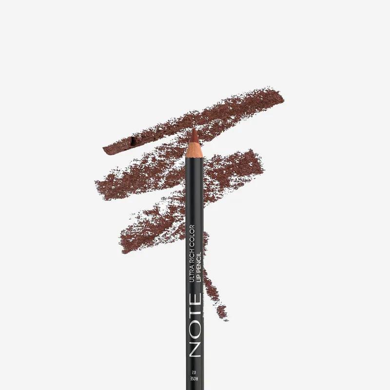 Note Ultra Rich Color Lip Pencil 02 - Rose