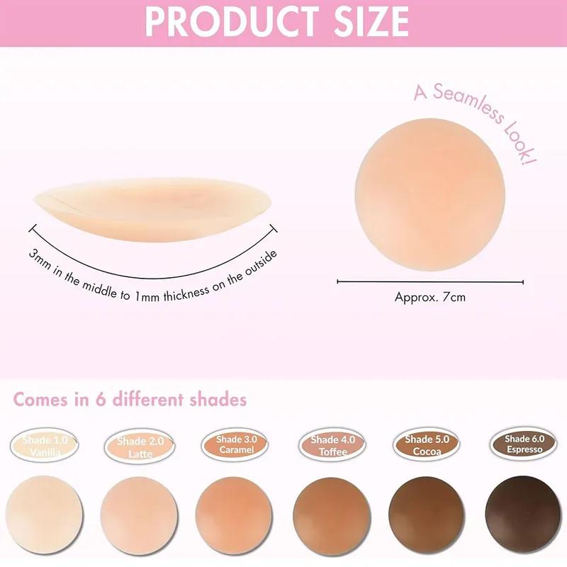 Brushworks Reusable Silicone Nipple Covers