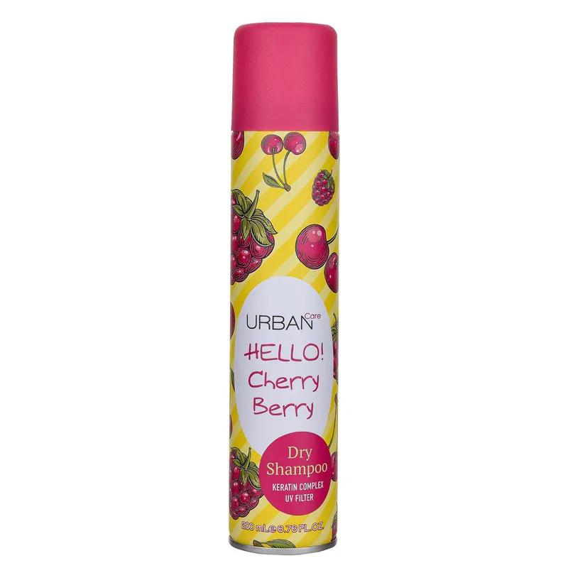 Urban Care Hello Cherry Berry Dry Shampoo Keratin Complex UV Filter 200ml