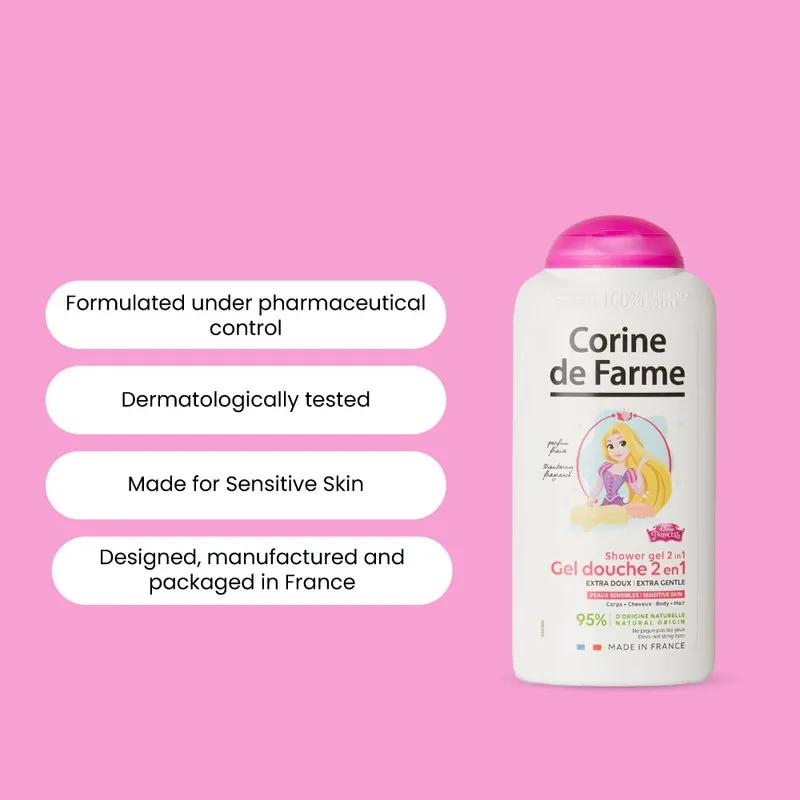 CDF--Hair & Body Shower Gel 2 in 1 Princess 300ML