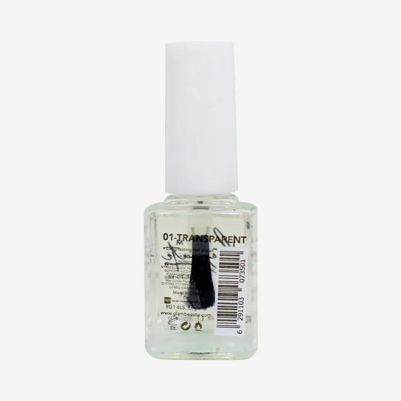 GlamBeaute Nail Enamel 01 - Transparent