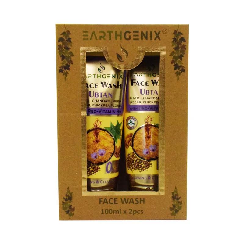 Earthgenix  Ubtan Face wash 100Ml x 2 Twin Pack