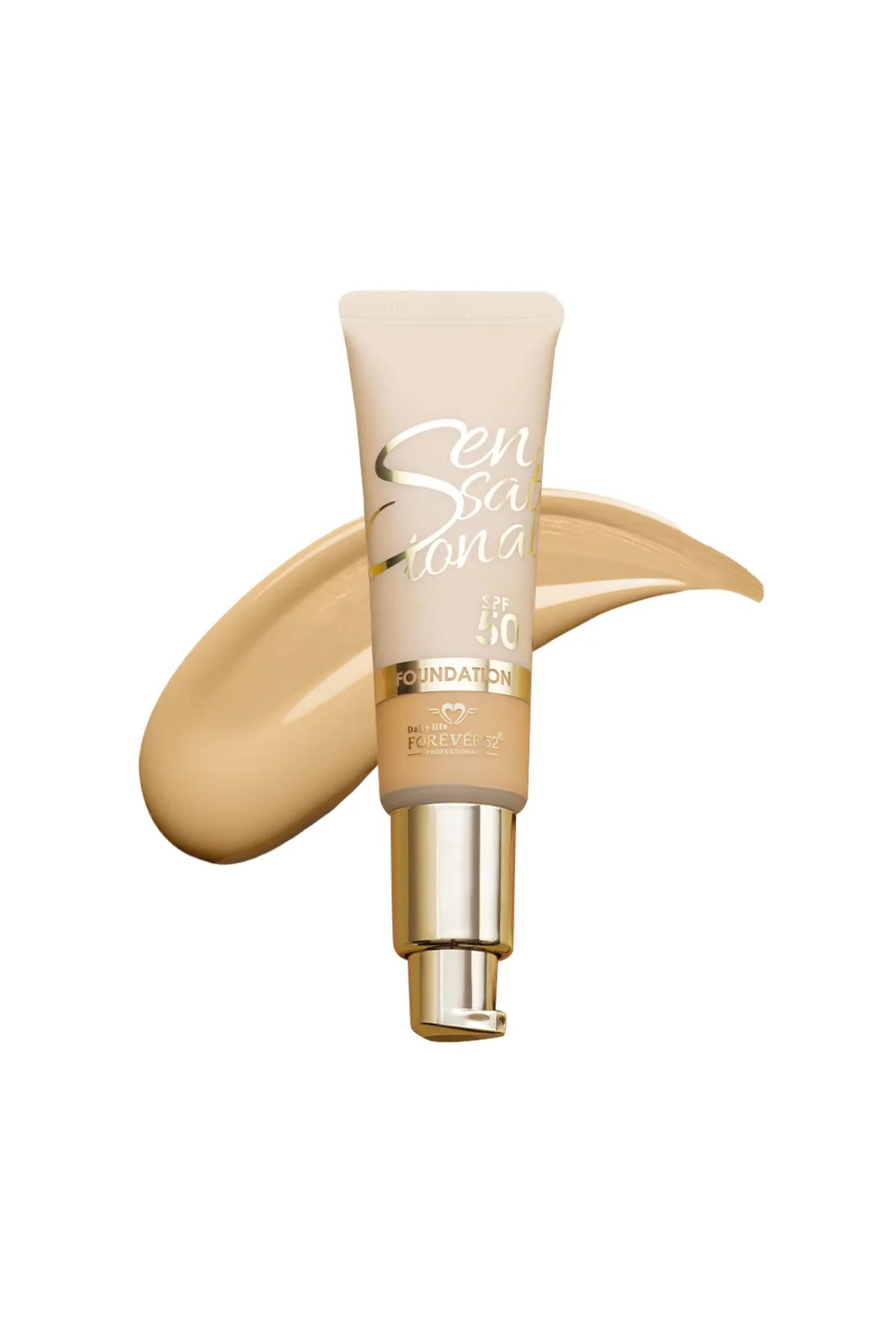 Forever52 Sensational Foundation SPF50-Khaki - SNS107