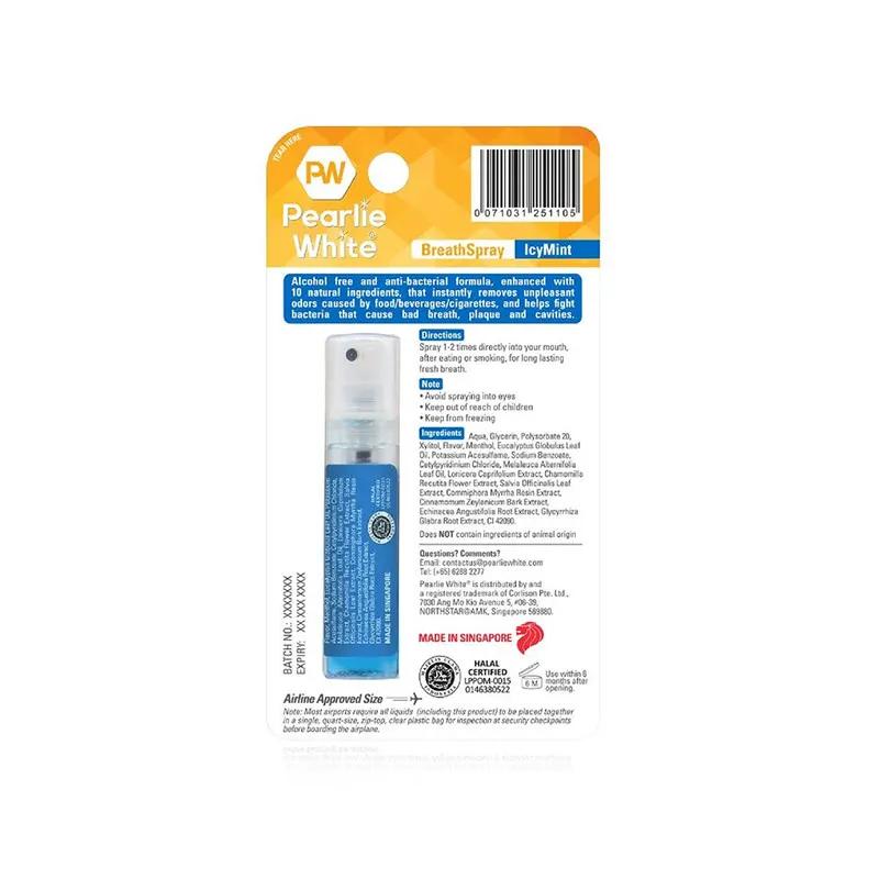Pearlie White B.Spray -Icymint8.5Ml