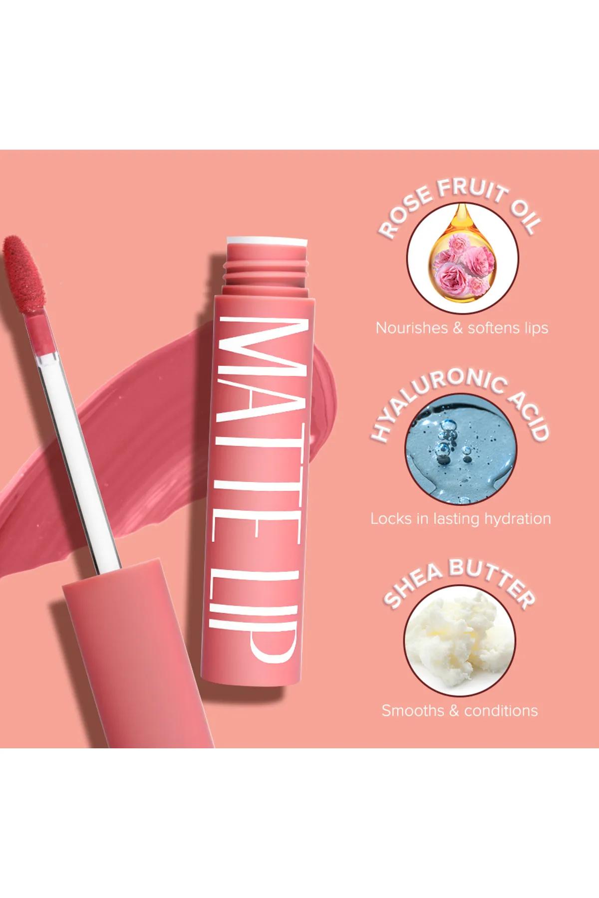 Character Meltz Matte Lip-Peach Tea