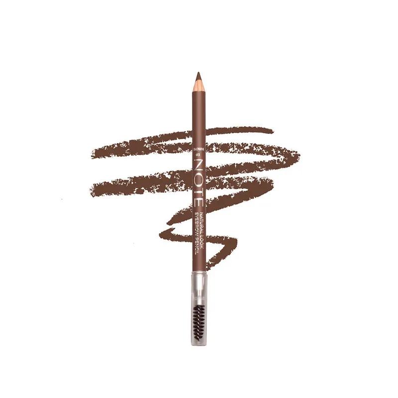 Note Natural Look Eyebrow Pencil 03 - Brown