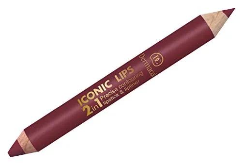 Dermacol Iconic Lips 2in1 Lipstick & Lipliner | (No 3)