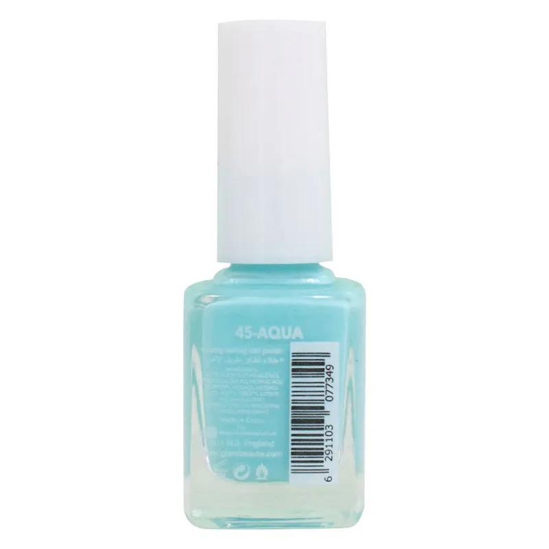 GlamBeaute Nail Enamel 45 - Aqua