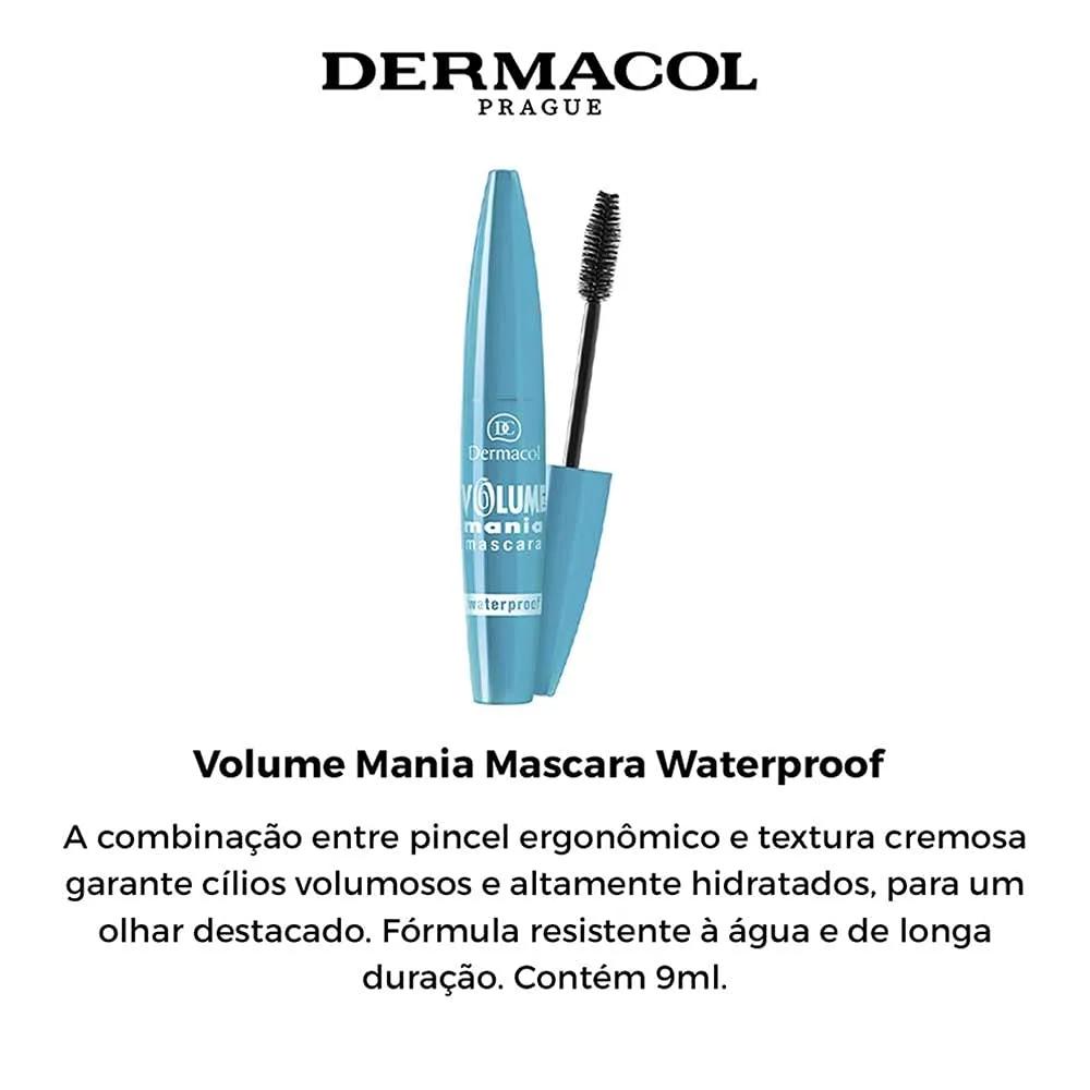 Dermacol Waterproof Volume Mania Mascara - 9 ml