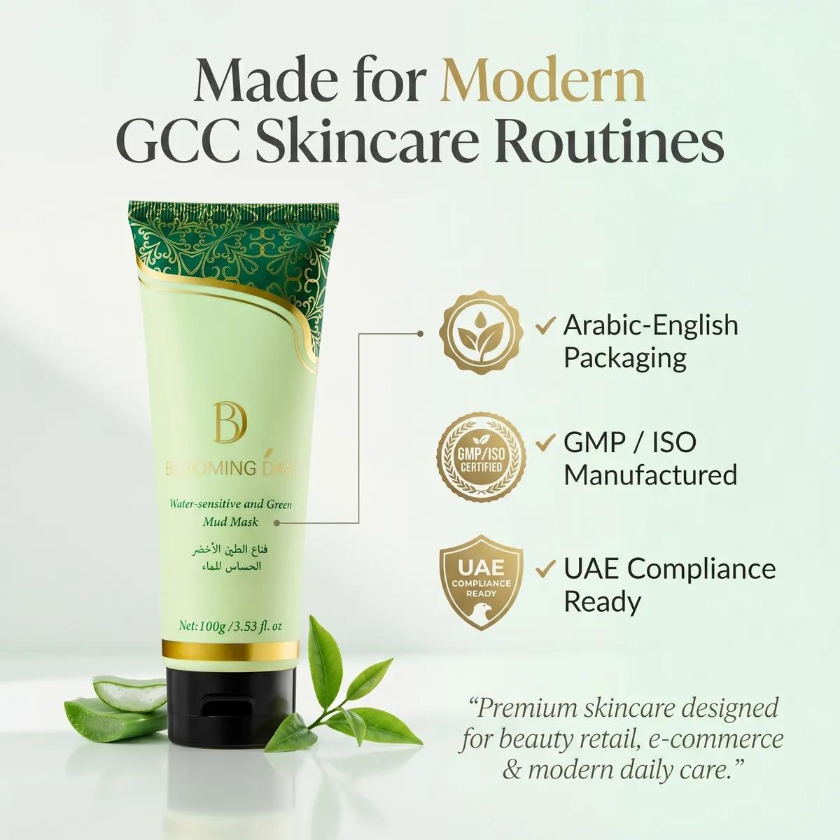 Blooming Day Water-sensitive and Green Mud Mask 100gm Clay Mask