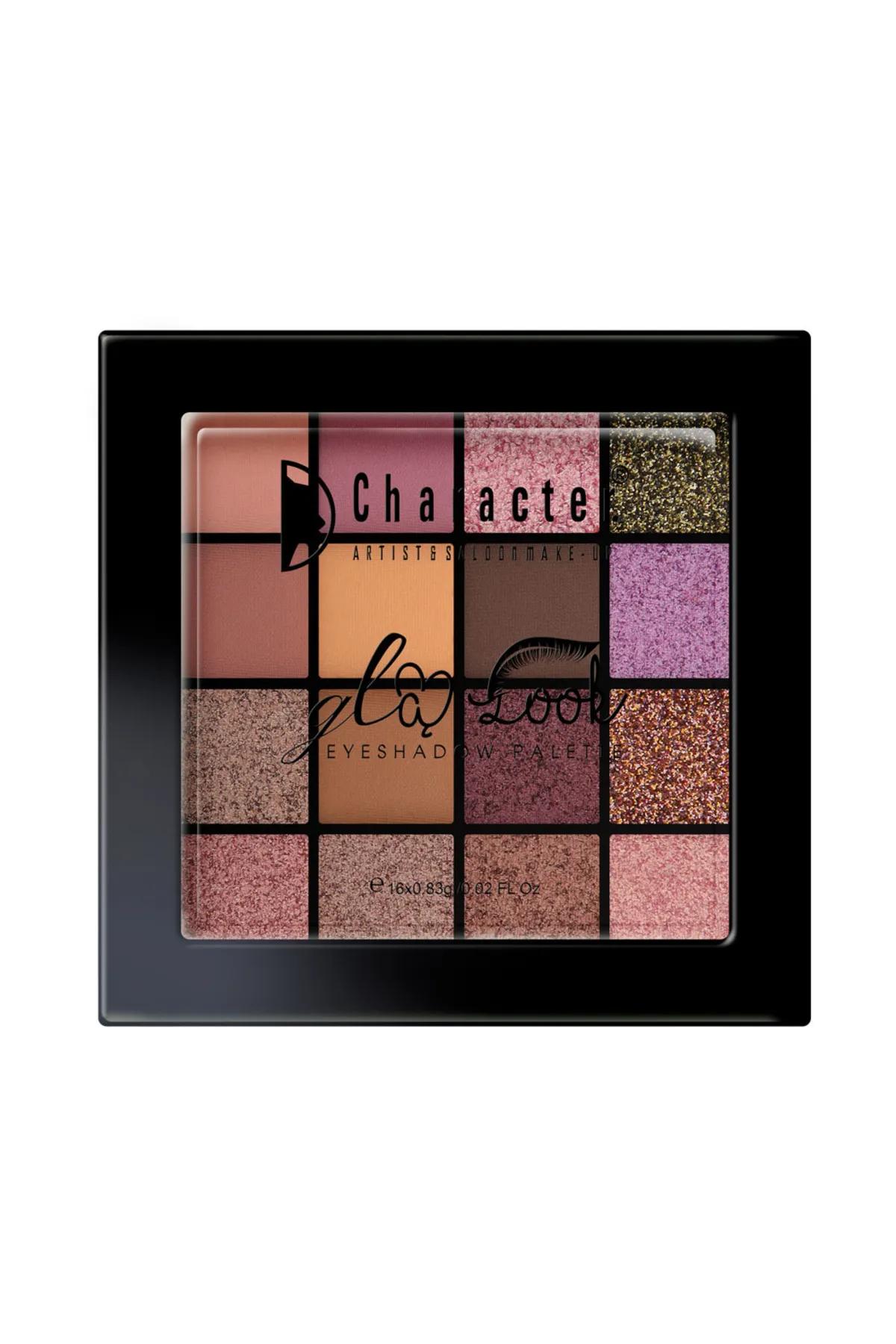 Character Glam Look Eyeshadow Palette-Multi-10