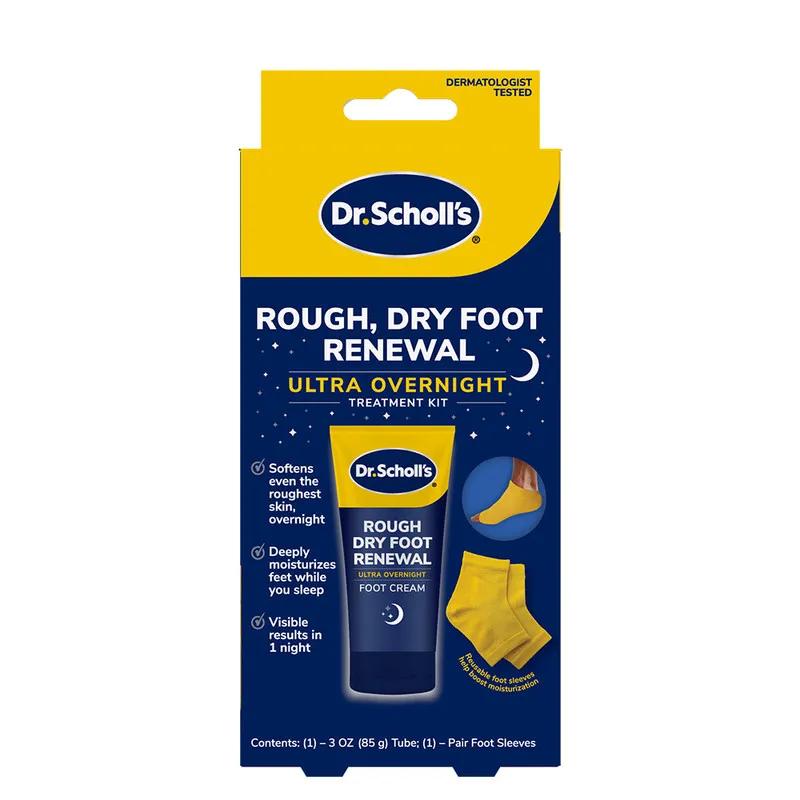 Dr.Scholl's Rough,Dry Foot Renwal Ultra Overnight Treatment Kit