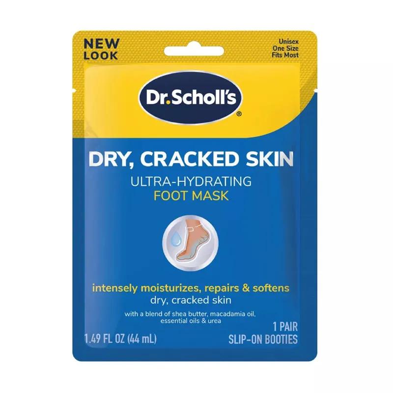 Dr. Scholl's Dry-Cracked Skin-Ultra Hydrating Foot Mask 1.49Fl Oz 1 pair