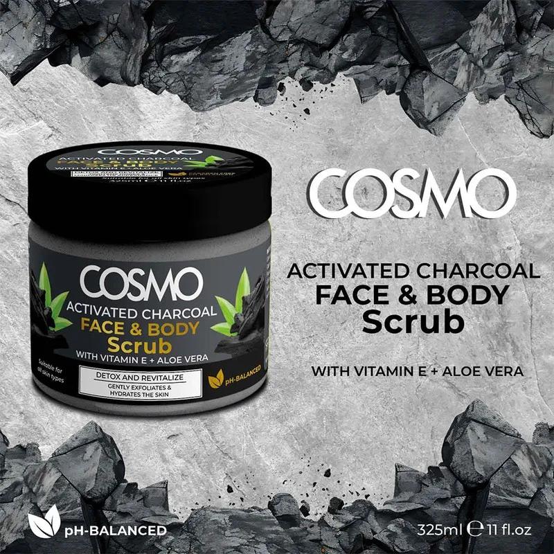 Cosmo Activatd Charcoal Scrub 325Ml