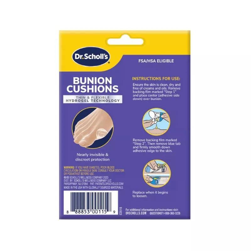 Dr. Scholl's DuraGel Bunion Cushion Thin + Flexible 5ct