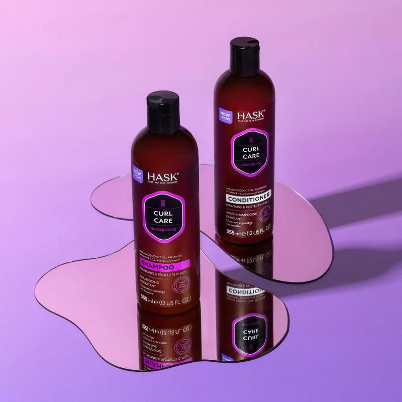 Hask Curly Care Shampoo 355Ml & Conditioner 355Ml X2 Value Pack