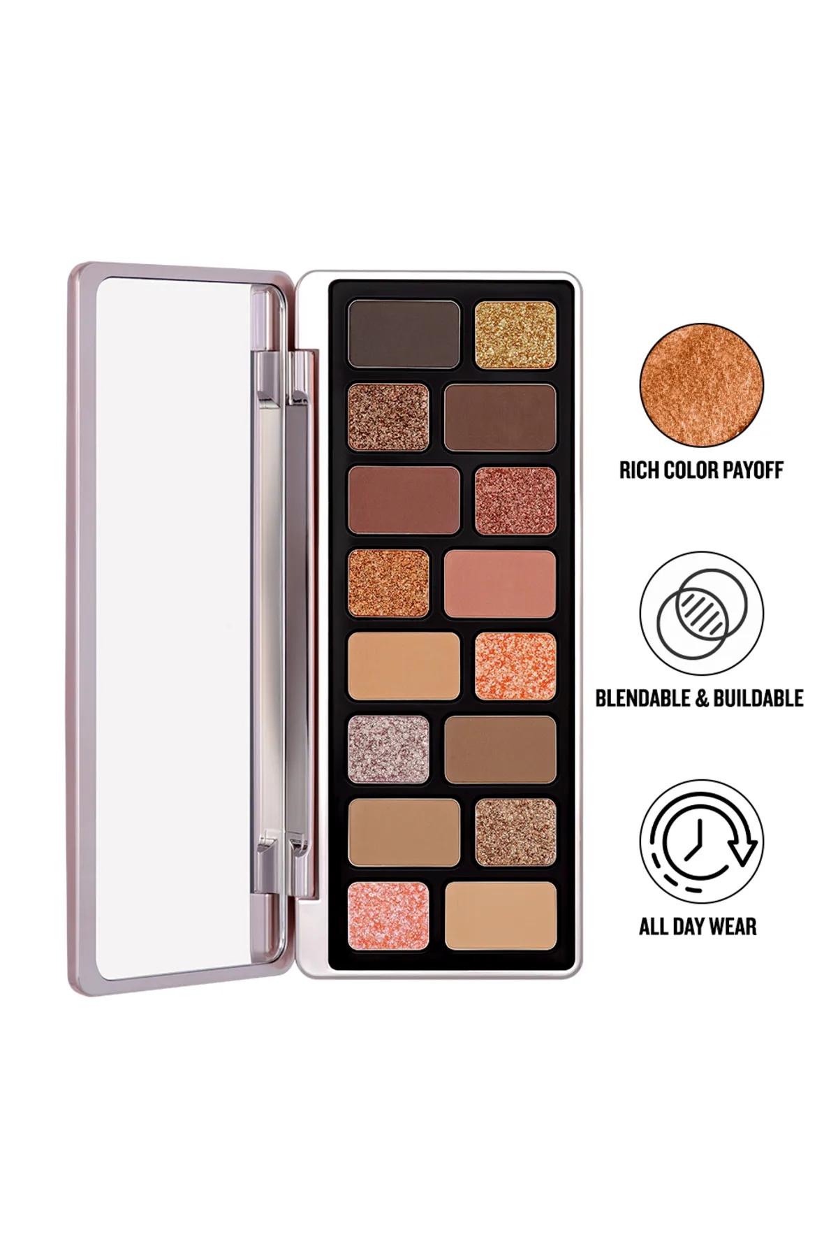 Forever52 Essential 16 Color Eyeshadow Palette - BKS401-BKS402