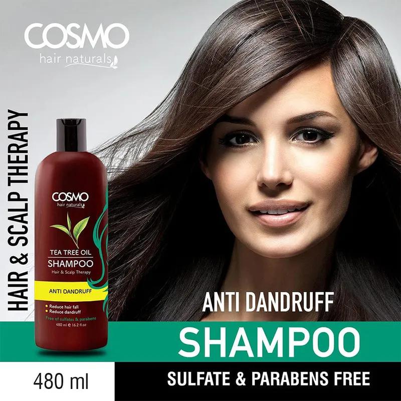 Cosmo Tea Tree Shampoo 480Ml