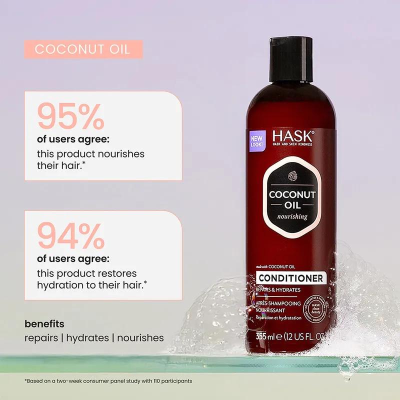 Hask Coconut Oil  Nourishing Conditioner 355ml