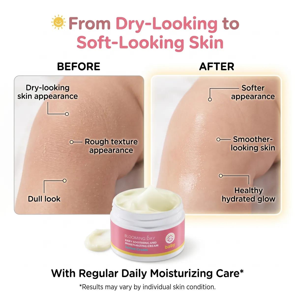 BLOOMING DAY Baby Soothing and Moisturizing Cream 50gm Sorbet Cream