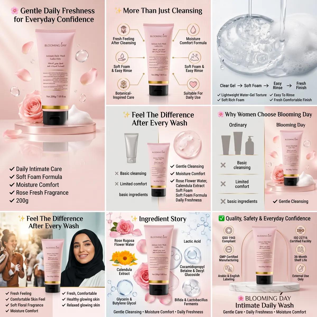 Blooming Day Intimate Daily Wash Ladies Only 200gm