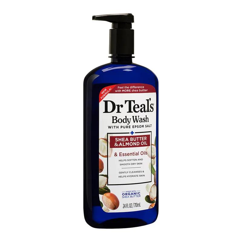 Dr Teal's Epsom Salt Body Wash - Shea Butter & Almond Oil 710ml