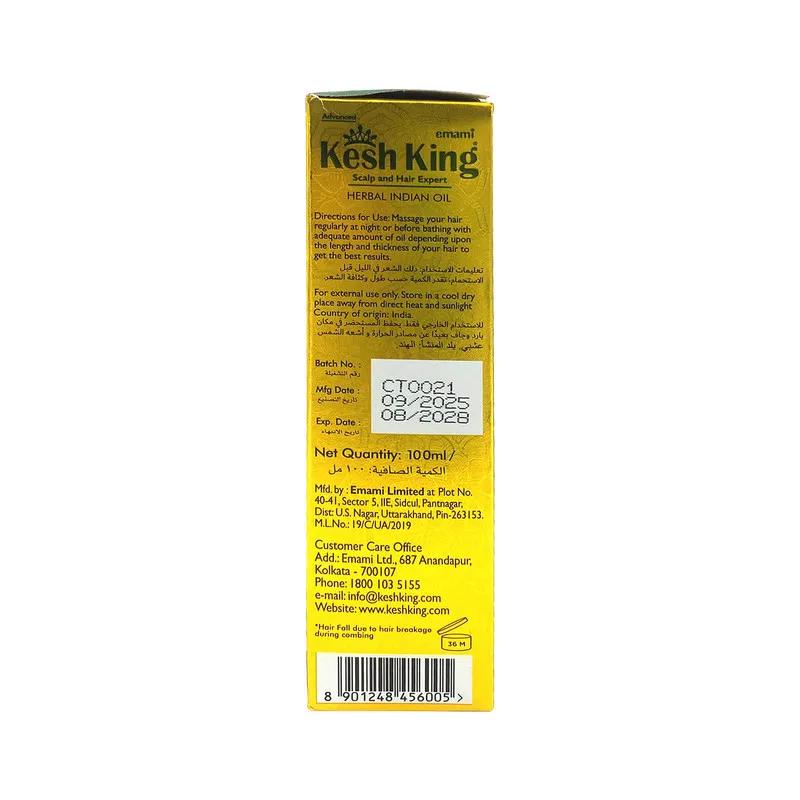 Kesh King Scalp and Hair Expert Herbal Indian Oil 100Ml