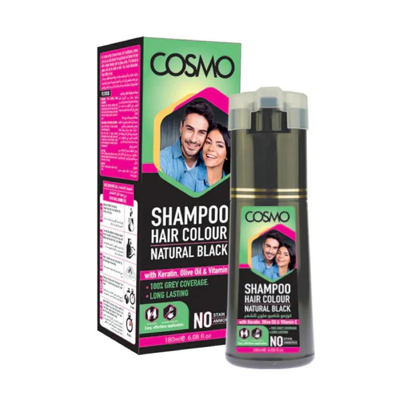 Cosmo Shampoo Hair Colour Black 180ml Special offer